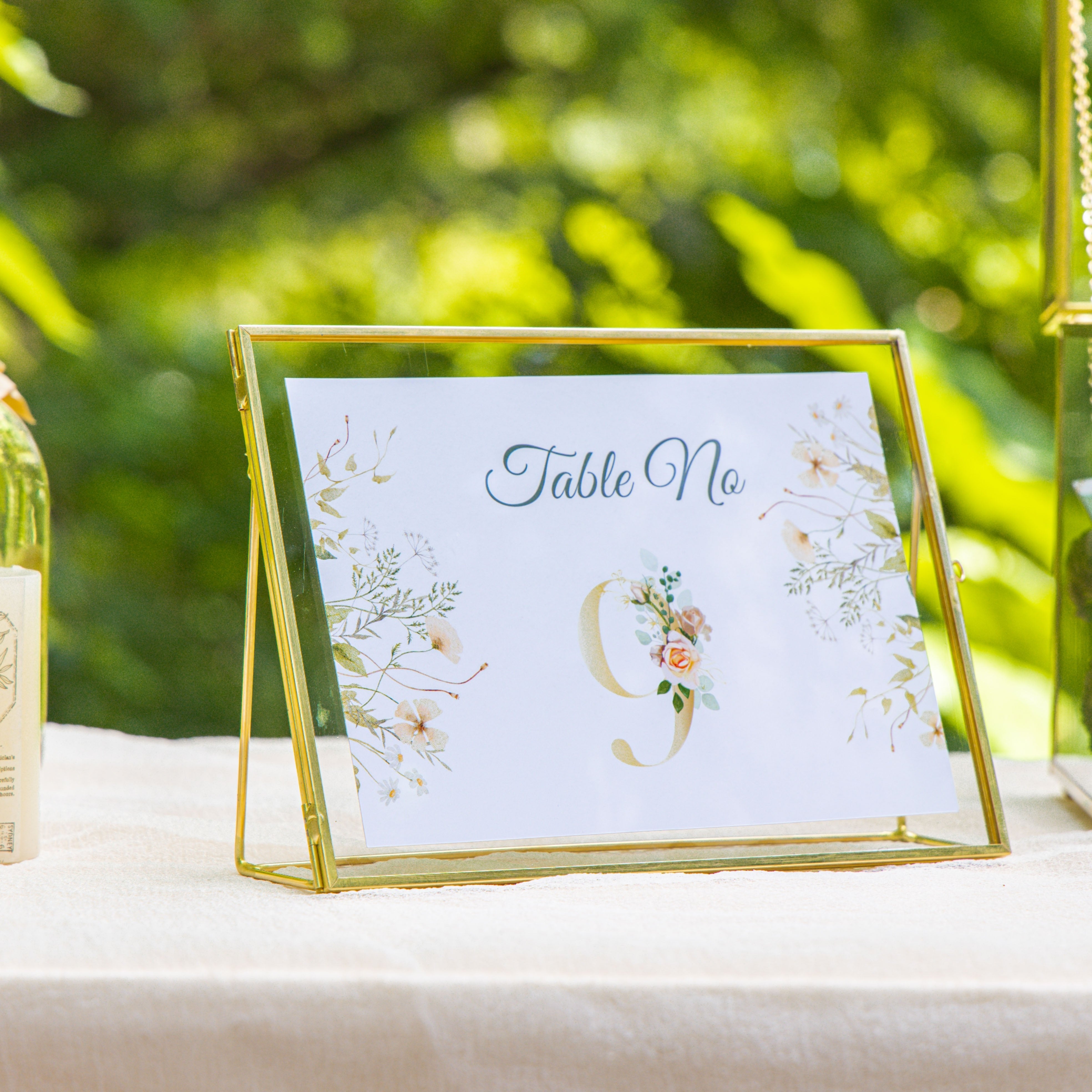 table number holder – NCYPgarden