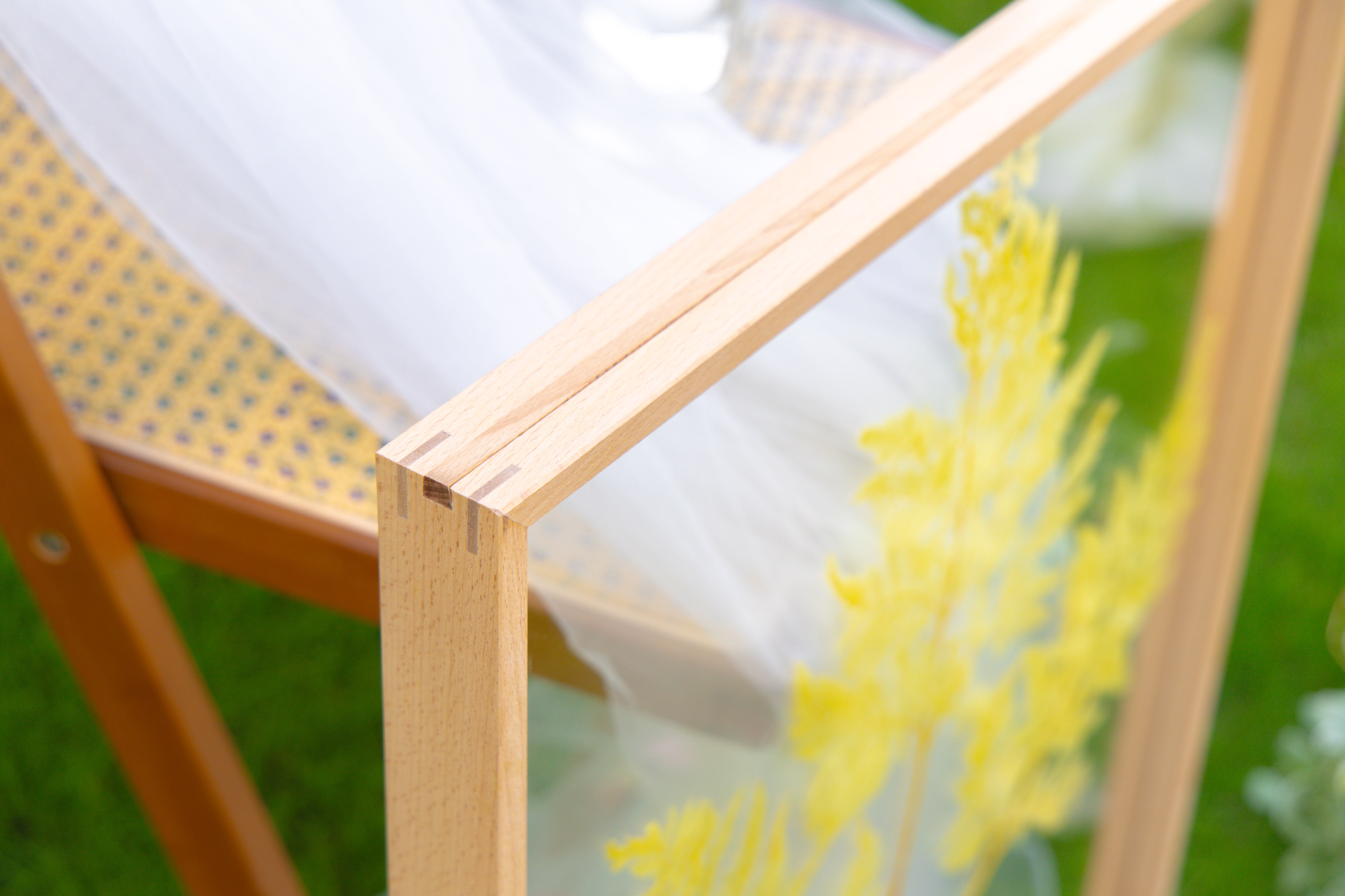 Customizable  NCYP Handmade 18x24" 20x24" Tabletop Wall Hanging Natural Wood Acrylic Artwork  Floating Frame - NCYPgarden