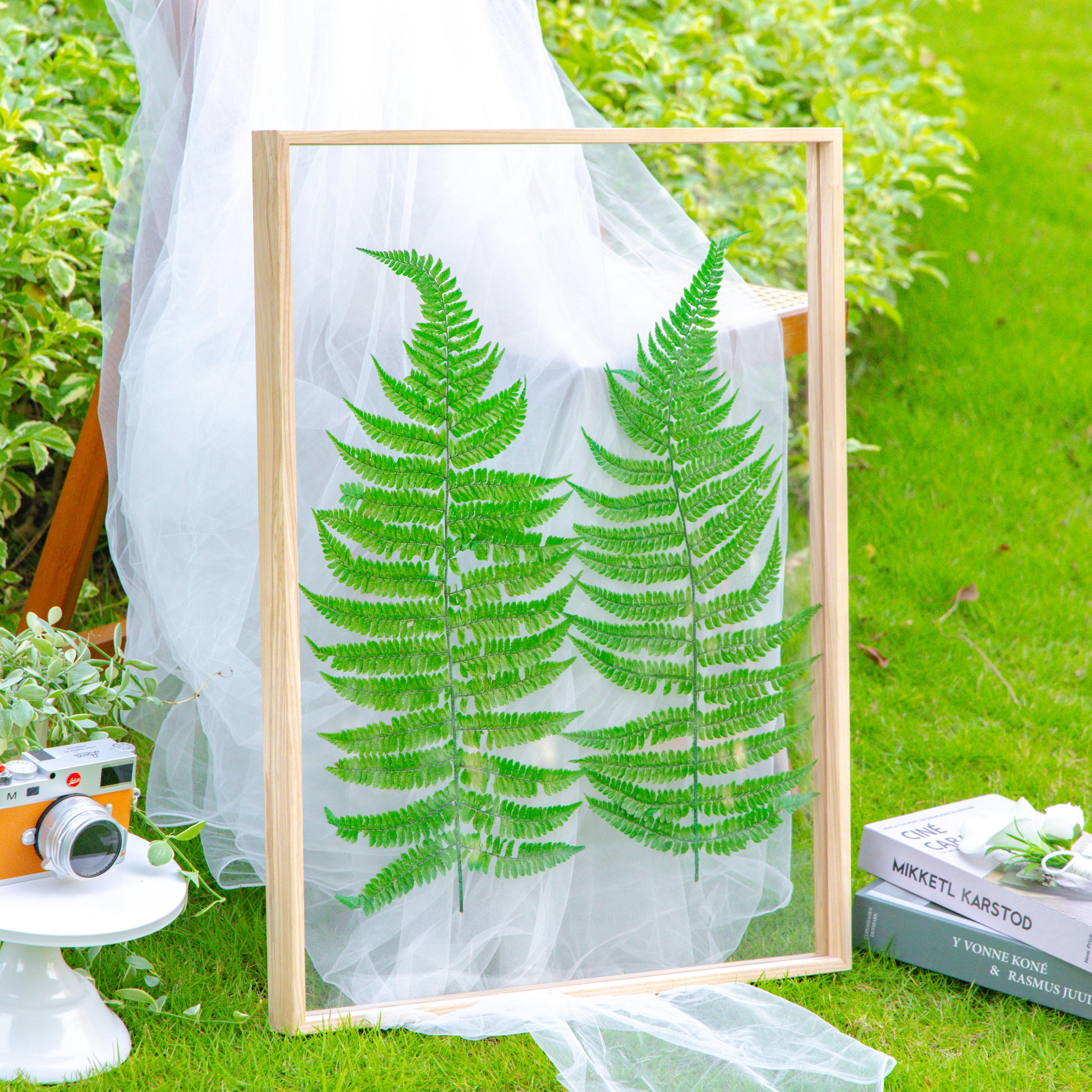 Customizable  NCYP Handmade 18x24" 20x24" Tabletop Wall Hanging Natural Wood Acrylic Artwork  Floating Frame - NCYPgarden