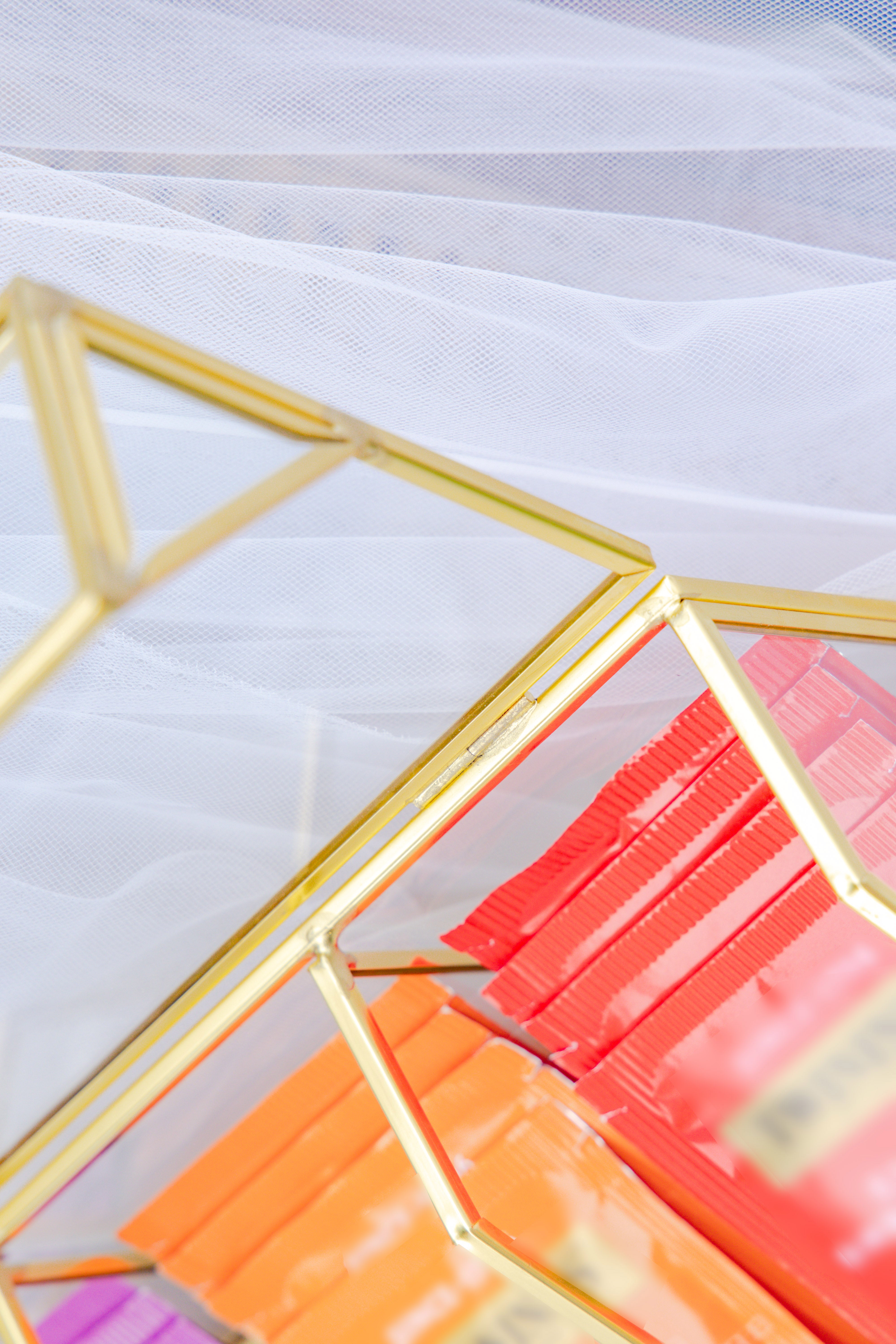 Glass Gold Tea Bag Box, 3 Compartments and Lid Storage Box, Tea Lovers ...