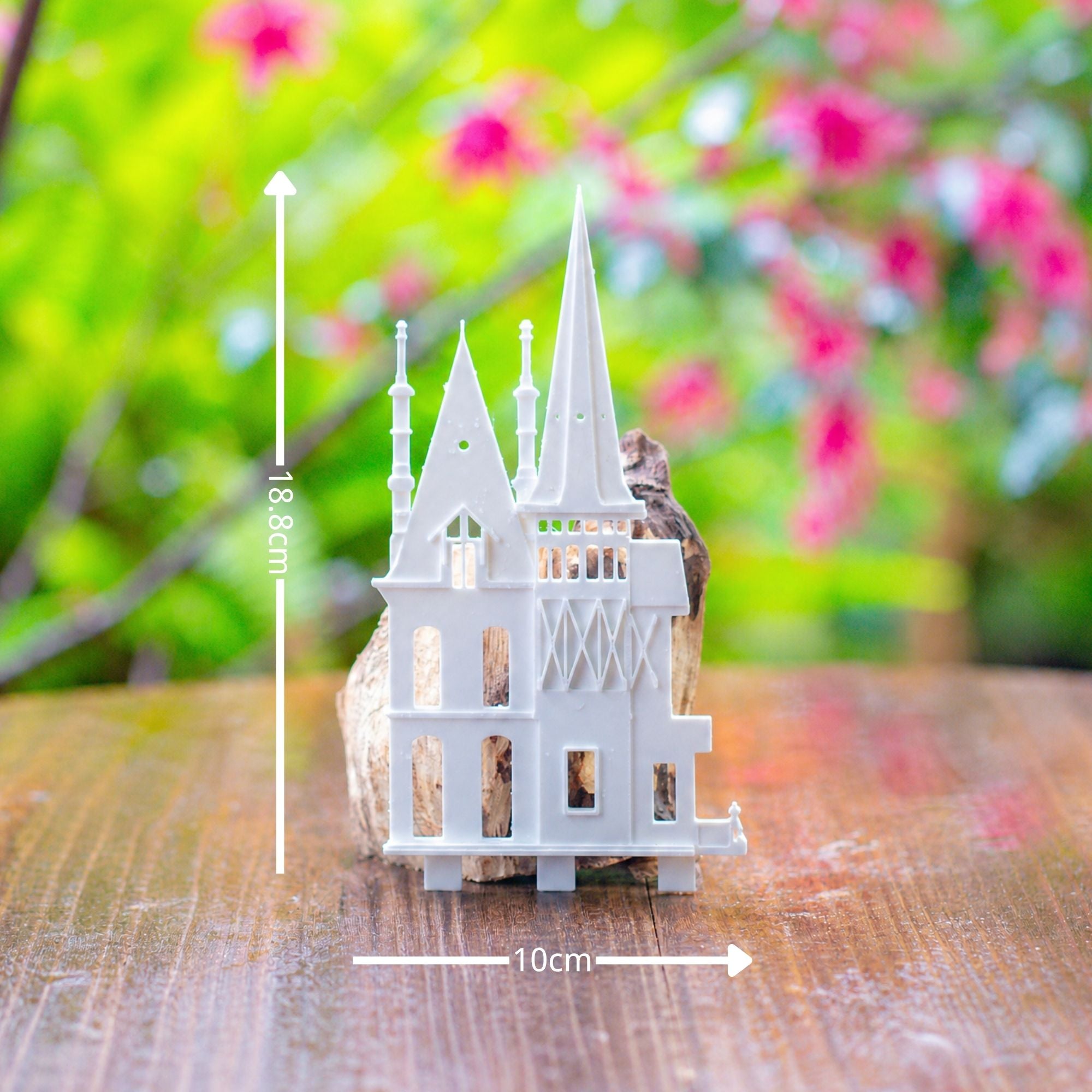 Castle Pillar Mini Climbing Support Set for Ficus pumila ‘Quercifolia’, for terrarium - NCYPgarden