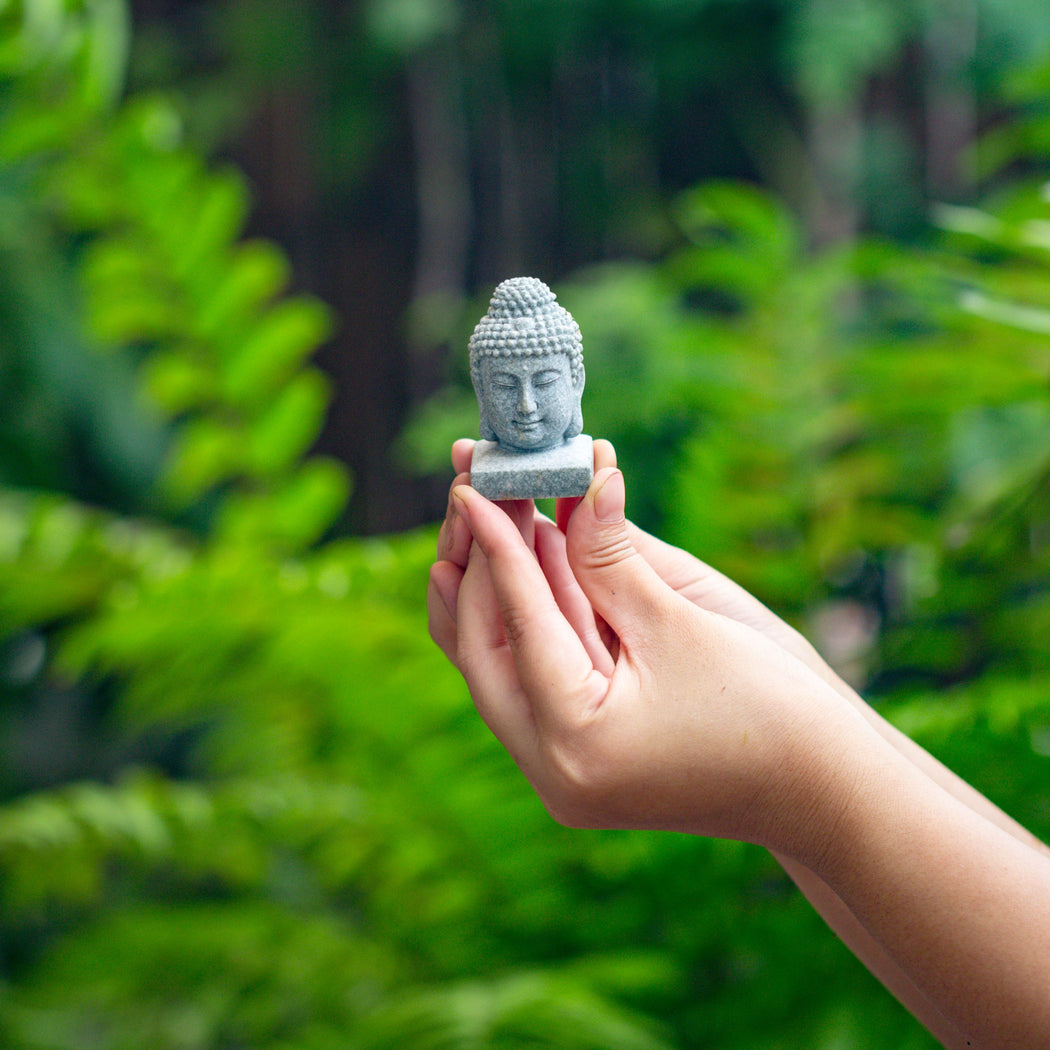 Buddha Bodhisattva Miniature figurines（head） for Terrarium, Bonsai, Miniature, Aquarium, Micro landscape, - NCYPgarden