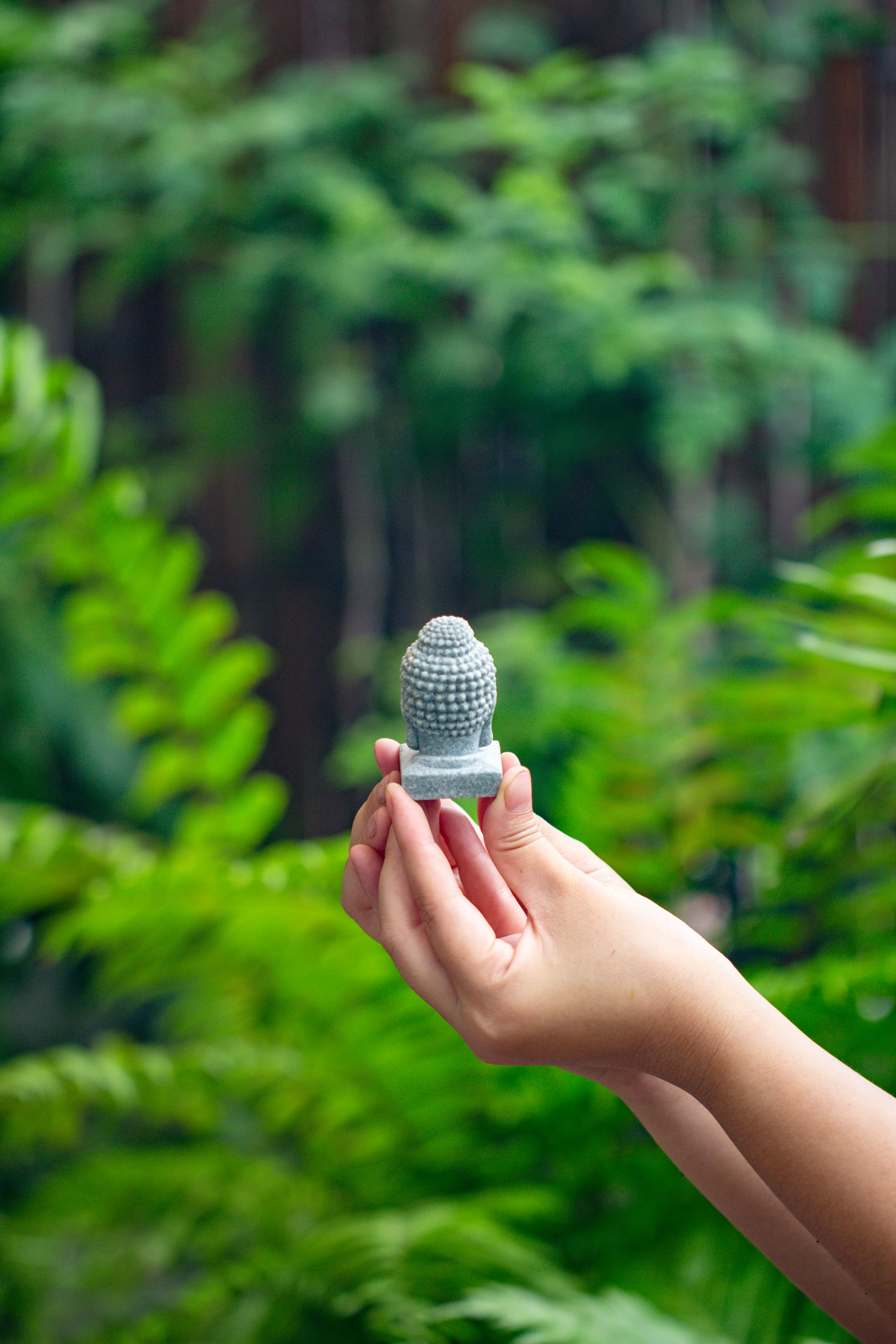 Buddha Bodhisattva Miniature figurines（head） for Terrarium, Bonsai, Miniature, Aquarium, Micro landscape, - NCYPgarden