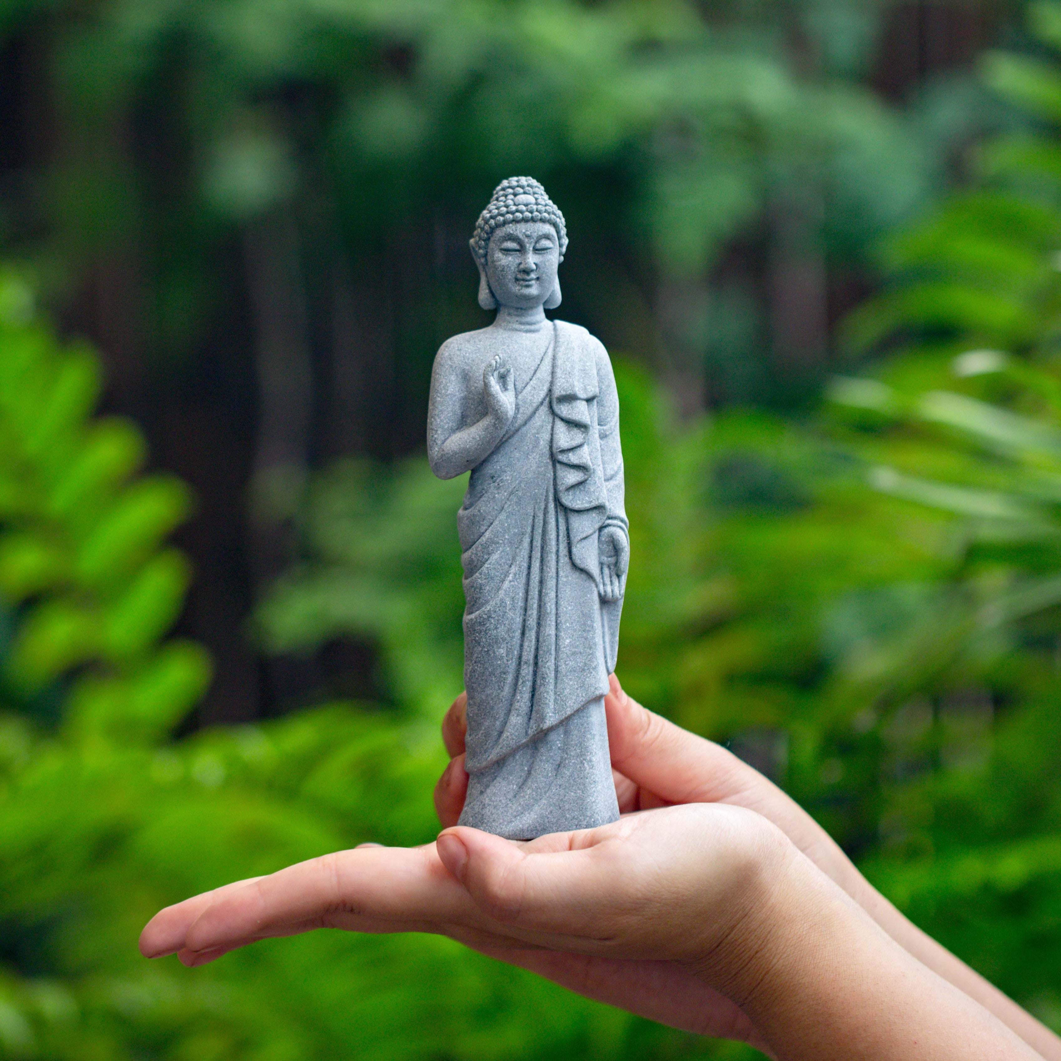 Buddha Bodhisattva Miniature figurines（standing buddha ） for Terrarium, Bonsai, Miniature, Aquarium, Micro landscape, - NCYPgarden