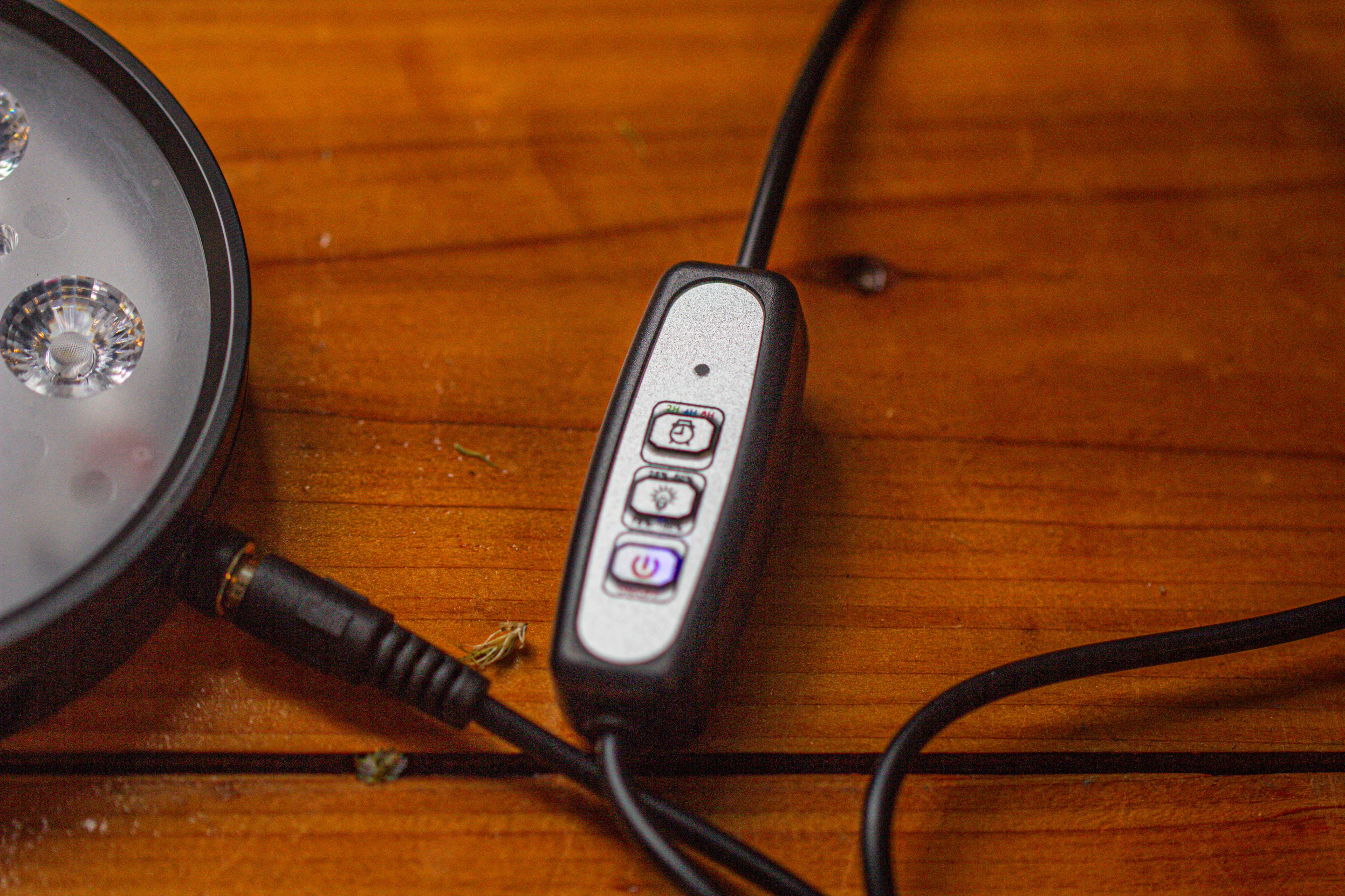 Small Cylinder Terrarium with LED Grow Lamp, Acrylic Lid Set for Bog, Carnivorous plants-15x20cm - NCYPgarden