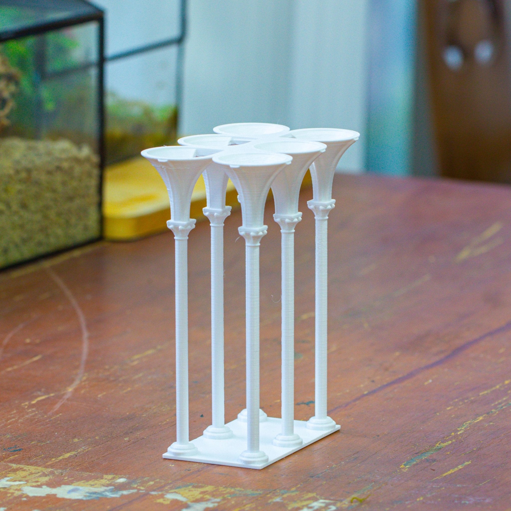 Castle Pillar Mini Climbing Support Set for Ficus pumila ‘Quercifolia’, for terrarium - NCYPgarden