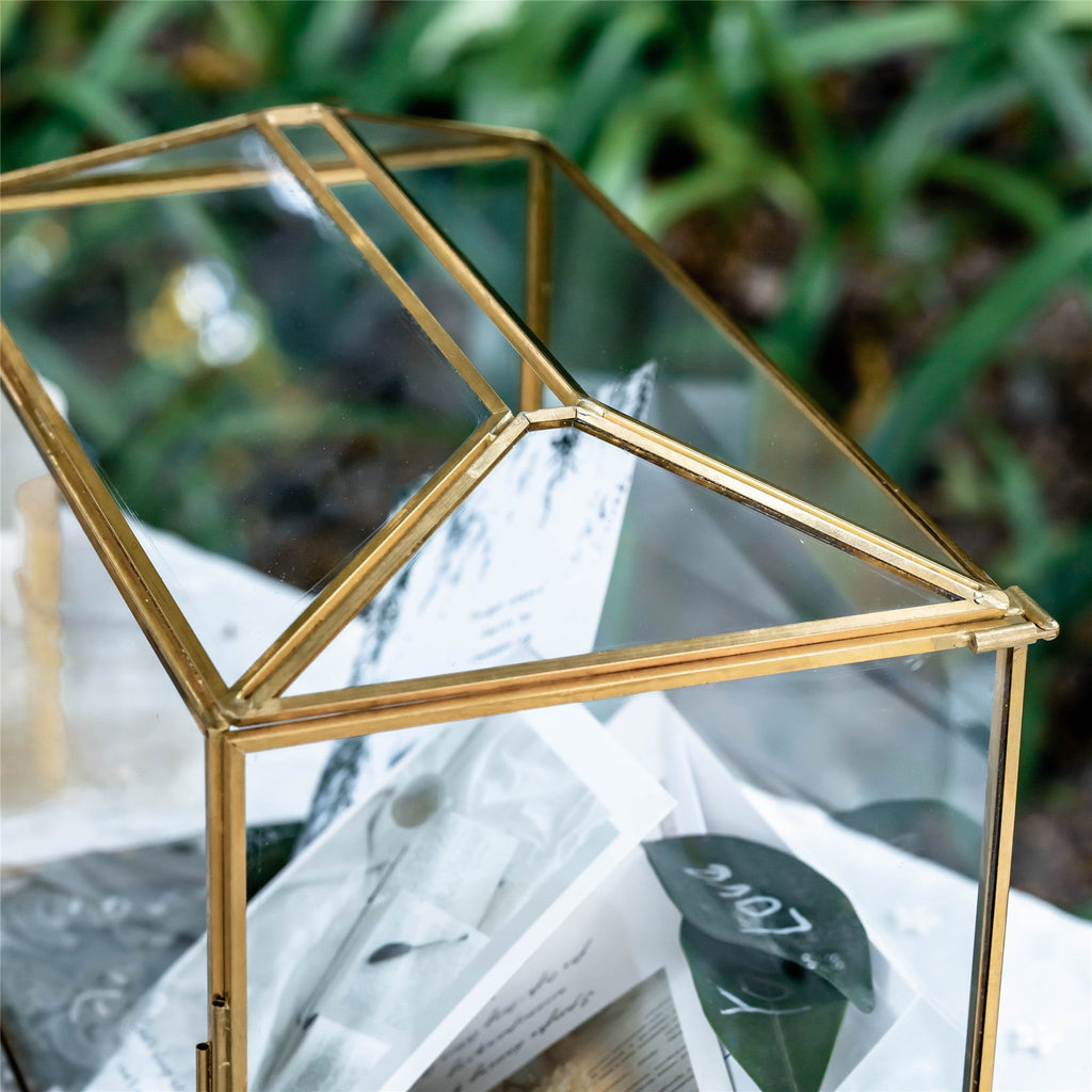 Wedding Glass Card Box NCYPgarden