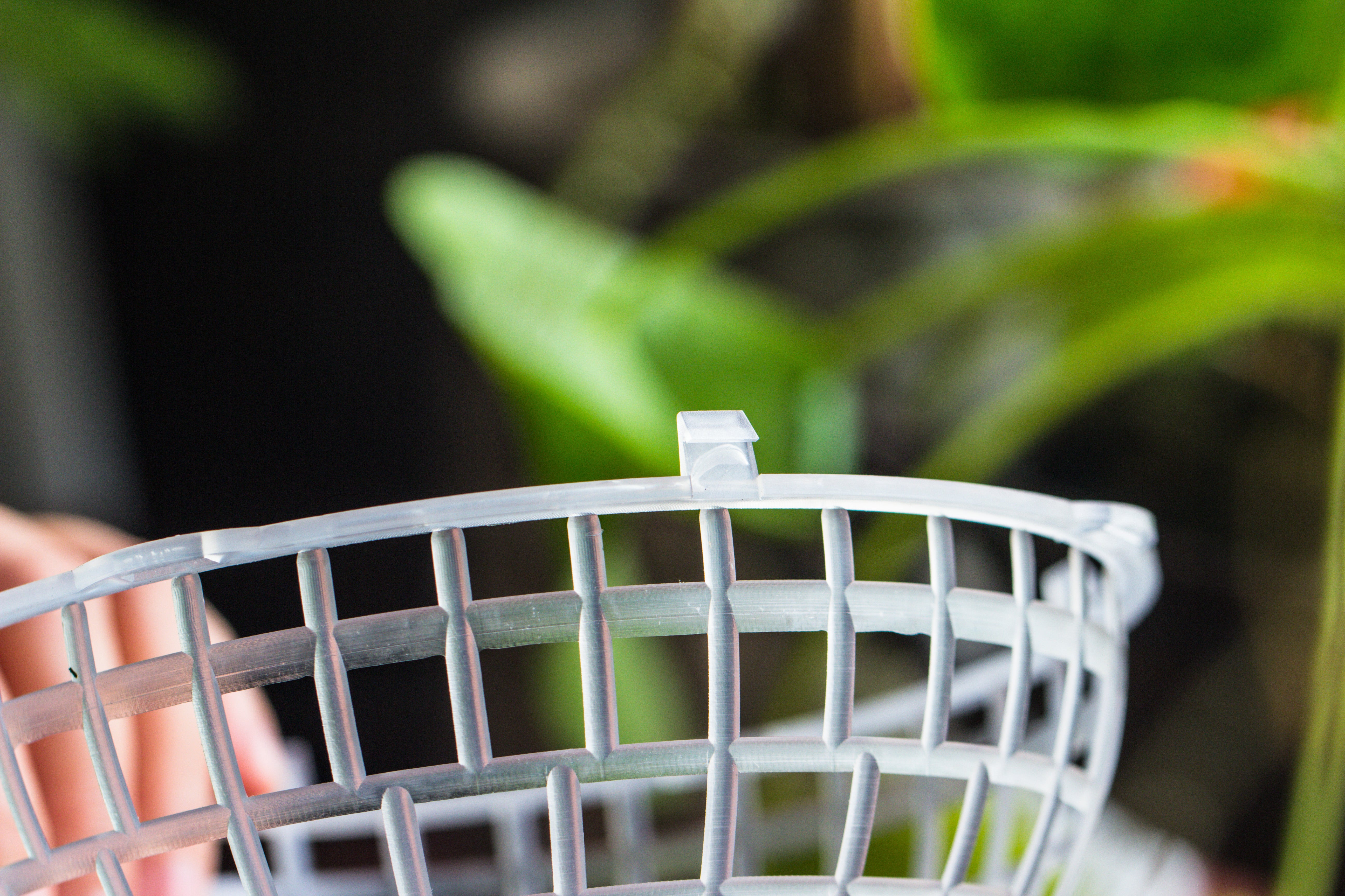 Environment Friendly Detachable Plastic Ball for easy moss ball, hanging planters, wall mounted planting idea, suitable for orchid, Staghorn Fern  10 sets - NCYPgarden