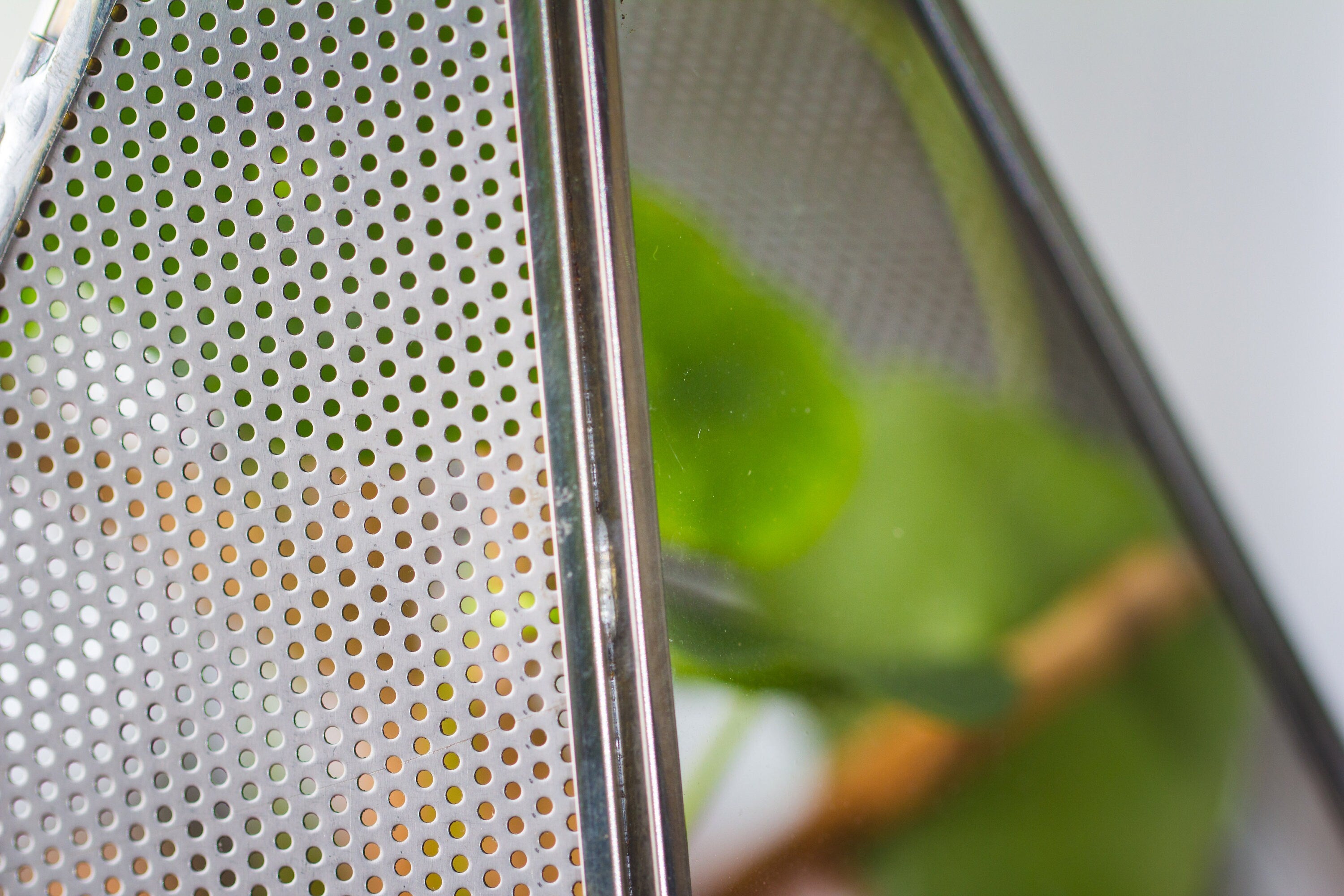 NCYP Hanging Six-surface Diamond Glass Geometric Terrarium, Stainless Steel, Silver, with Mesh for Insect Pet - NCYPgarden