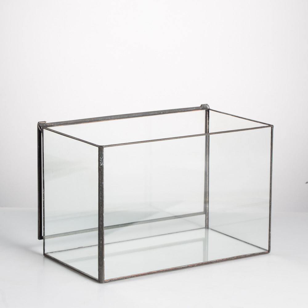 Shop Handmade Glass Geometric Terrarium Box with Lid – NCYPgarden